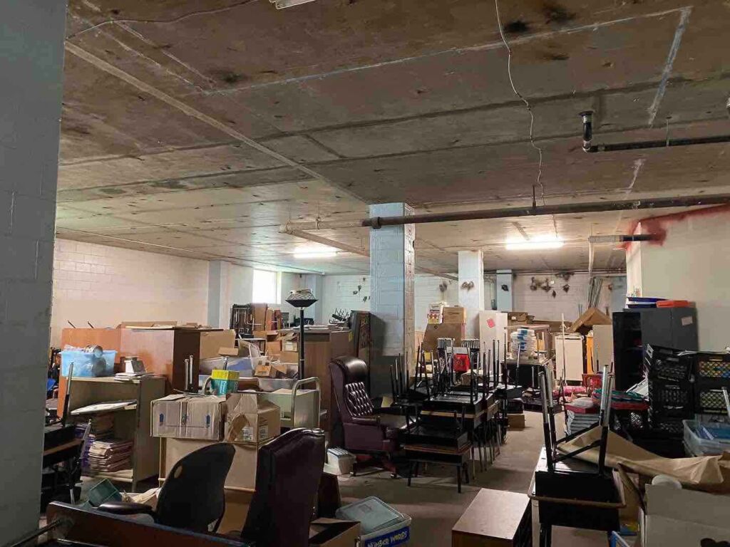 School Cleanout in Cleveland, Ohio