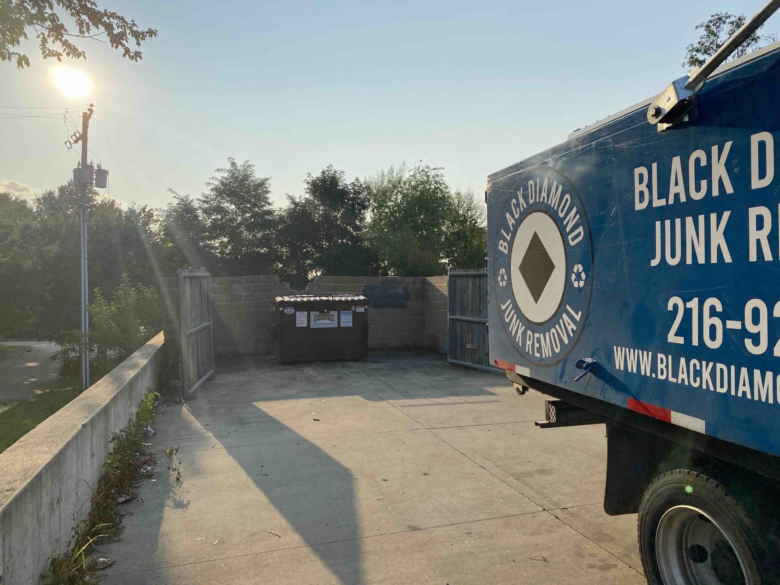 Overflow Trash Removal in Akron, Ohio Black Diamond Junk Removal