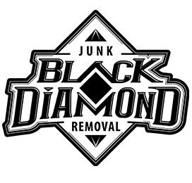 Black Diamond Junk Removal Logo